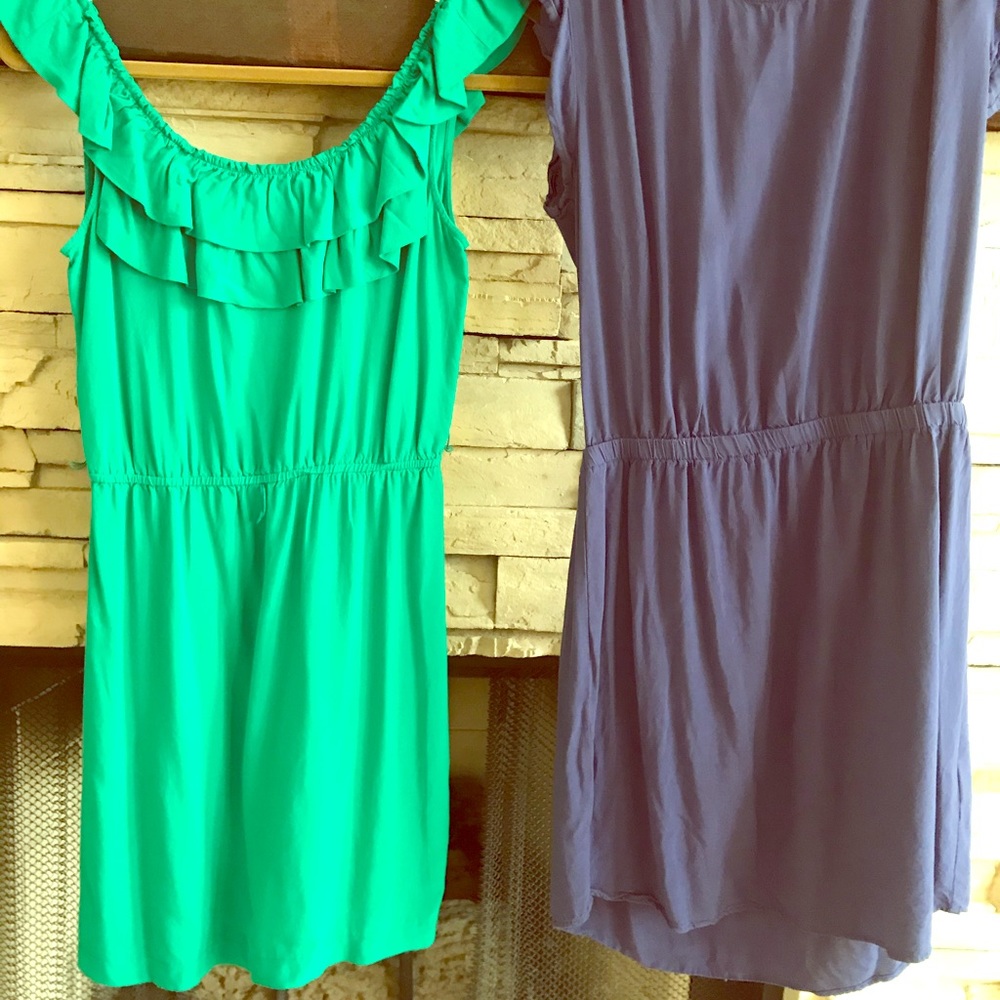 2 soft summer dresses size 6